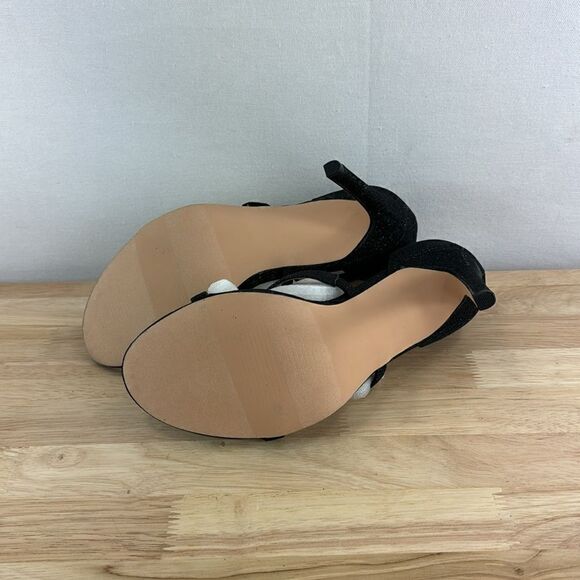 XOXO Bridgette Strappy Sandals- Black- Size 8- NIB - Picture 6 of 8